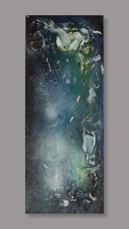 Peinture abstraite Oceano Nox par Cathy Le Carre