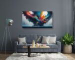 Éléments - Œuvre d'art IA - Décor Mural