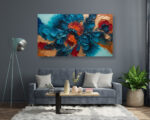 Emergences - Œuvre d'art IA - Décor Mural