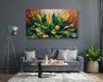 Nature Éphémère - Œuvre d'art IA - Décor Mural